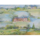 J.M. Brookes (20thC). Kenwick Park Golf Club, watercolour, signed and dated 2012, 48cm x 63cm. Also
