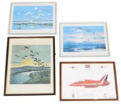 Withdrawn Pre-Sale by Vendor - A signed print of the Red Arrows 2000 Millennium Season,