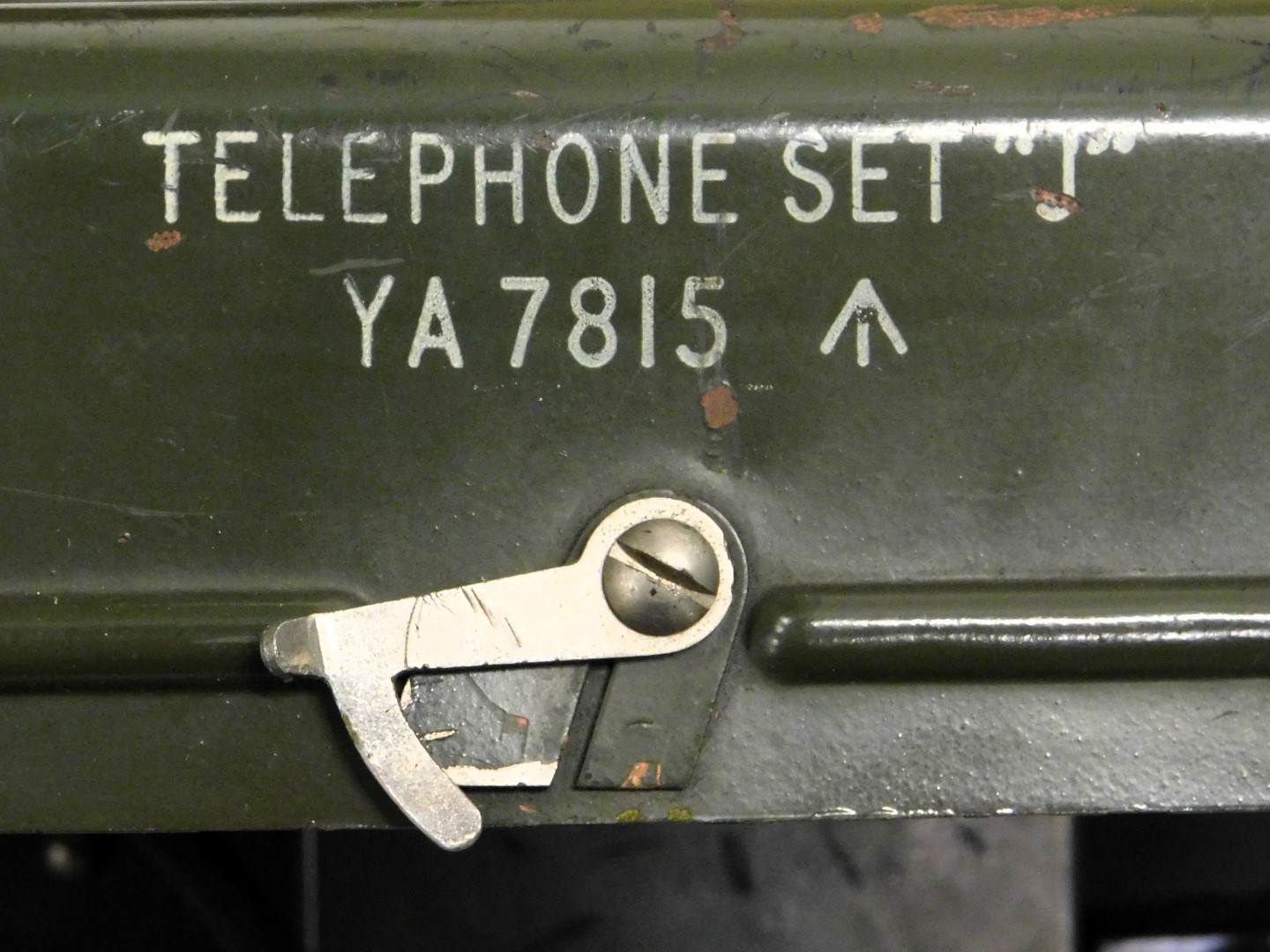 Military wares, comprising a military telephone YA7815, two leather leg cuffs, a fez, enamel bowl, a - Image 4 of 4