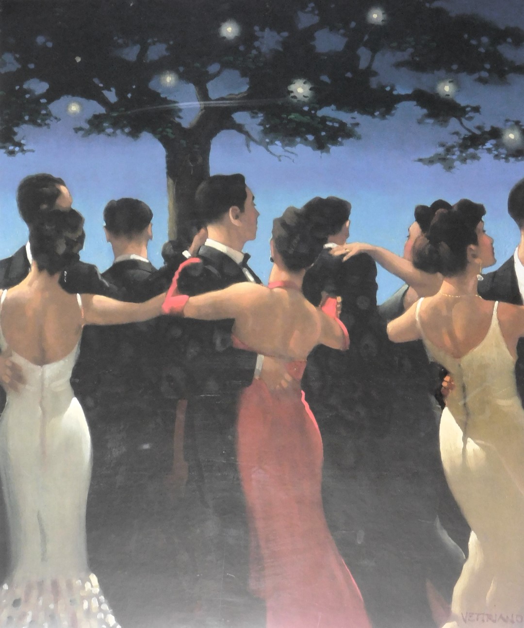 Various Jack Vettriano coloured prints, a nude indistinctly signed Suzanne Lee, etc. - Image 4 of 11