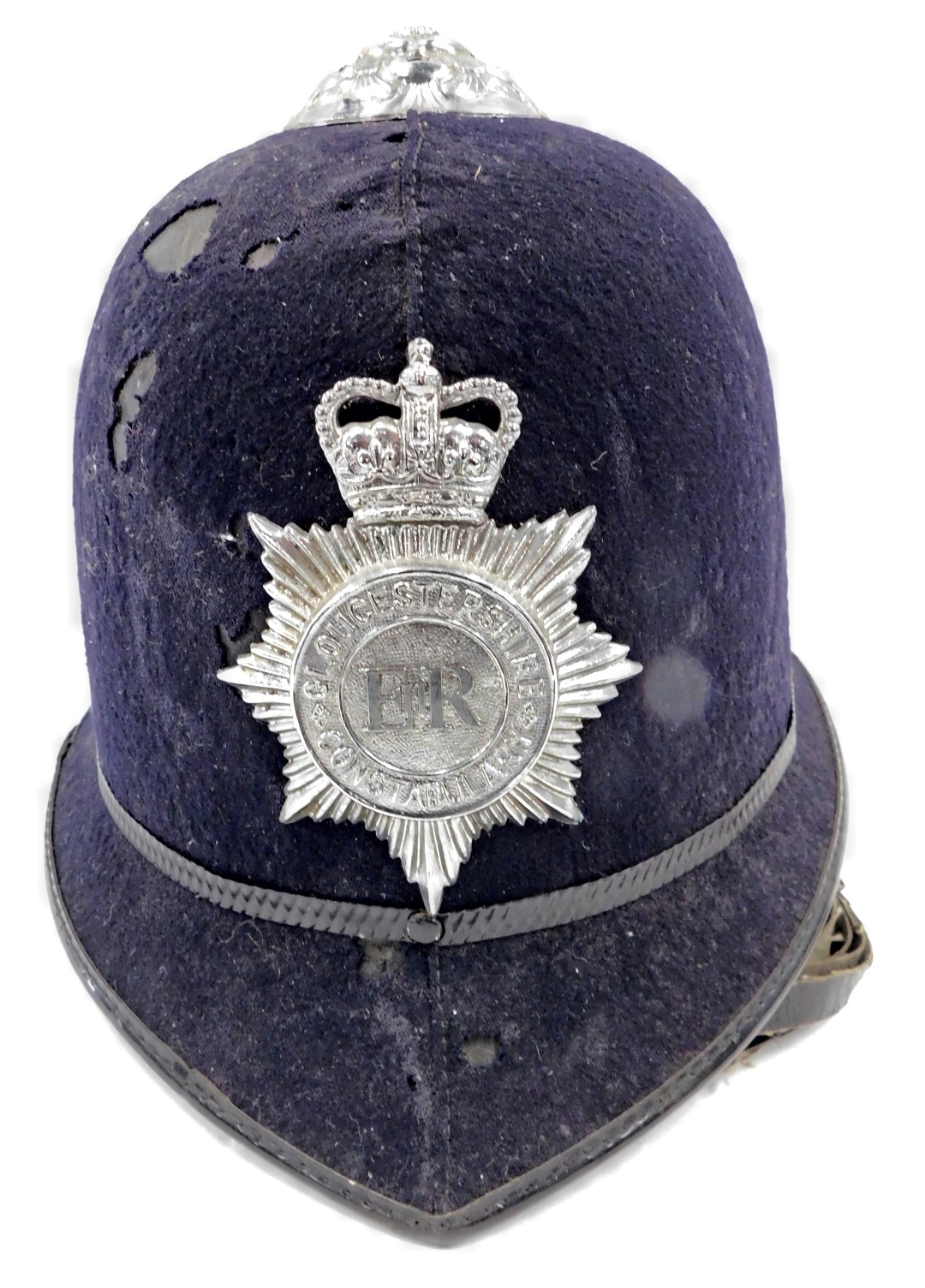 A Gloucestershire constabulary police helmet. (AF) - Image 2 of 5