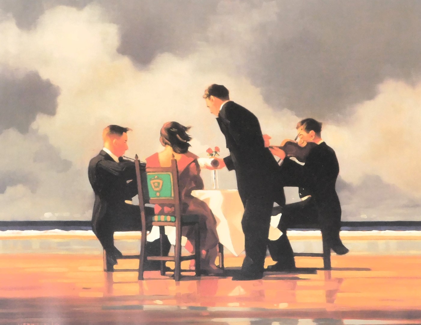 Various Jack Vettriano coloured prints, a nude indistinctly signed Suzanne Lee, etc. - Image 3 of 11