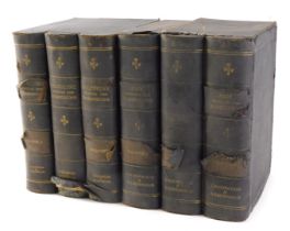 Underwood & Underwood, Italy through the stereoscope, volumes 1-6, in presentation cases. (AF)