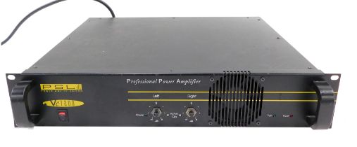 A Power Amplication VE 1200 power amplifier.