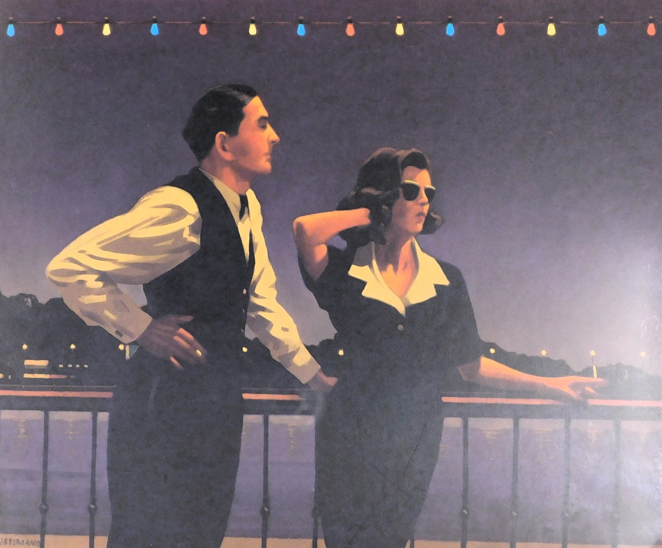 Various Jack Vettriano coloured prints, a nude indistinctly signed Suzanne Lee, etc. - Image 10 of 11