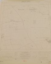 A group of Lincolnshire provincial O/S maps mainly Grantham and surrounding area, circa 1956 and 195