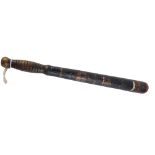 A Victorian Borough of Bradford painted truncheon, dated 1868, 44cm long.