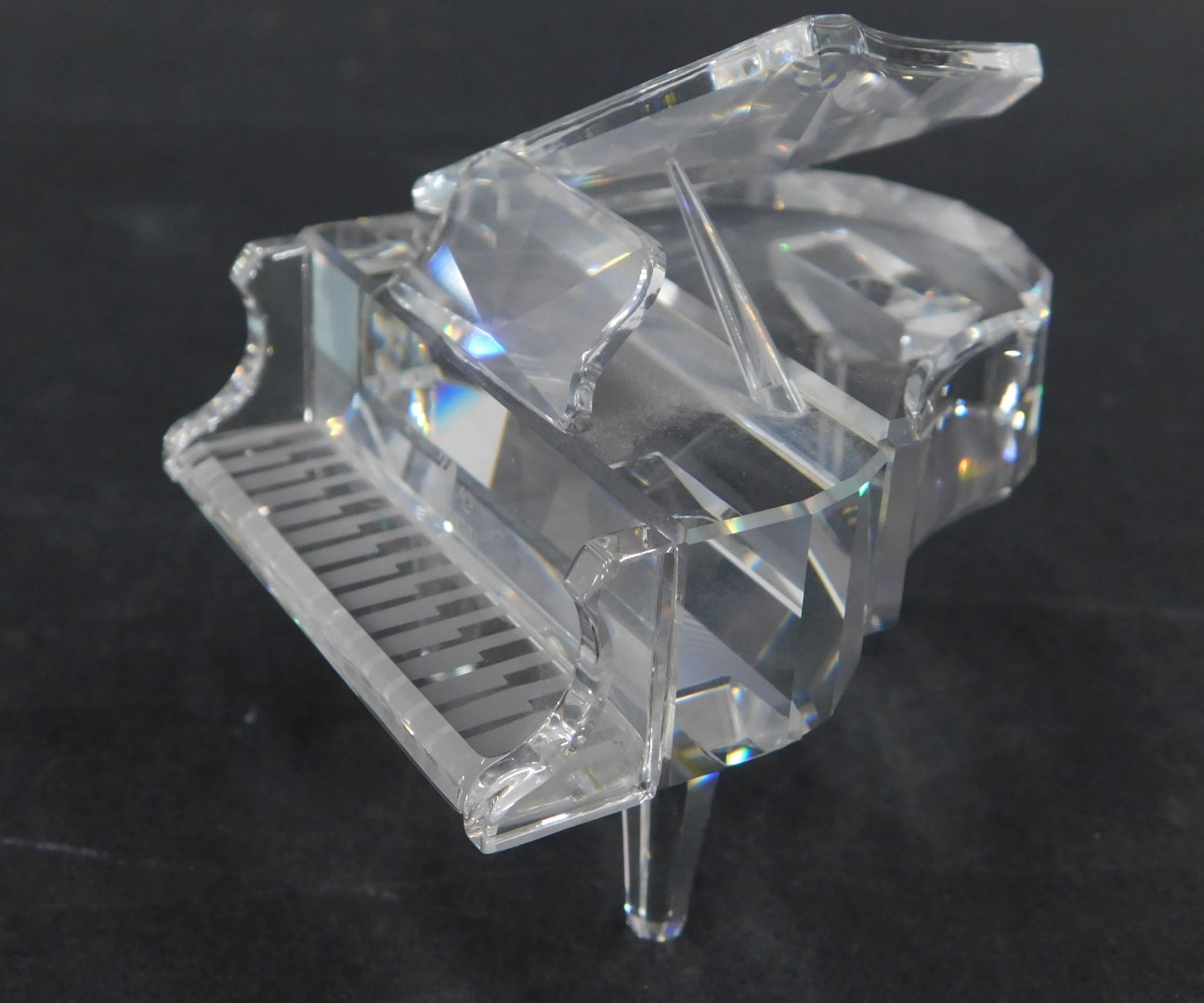 A Swarovski crystal grand piano, 6cm high, boxed. - Image 3 of 3