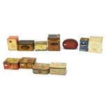 A group of collectors tins, to include Malady Toffee, Potato XL Crisps, Edward Sharp, toffee tins an