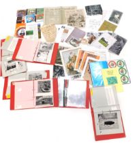 Miscellaneous pictures, prints, documents and CDs, to include museum guide cards, African Music Cent