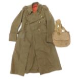A 1940s ATS coat and bag.