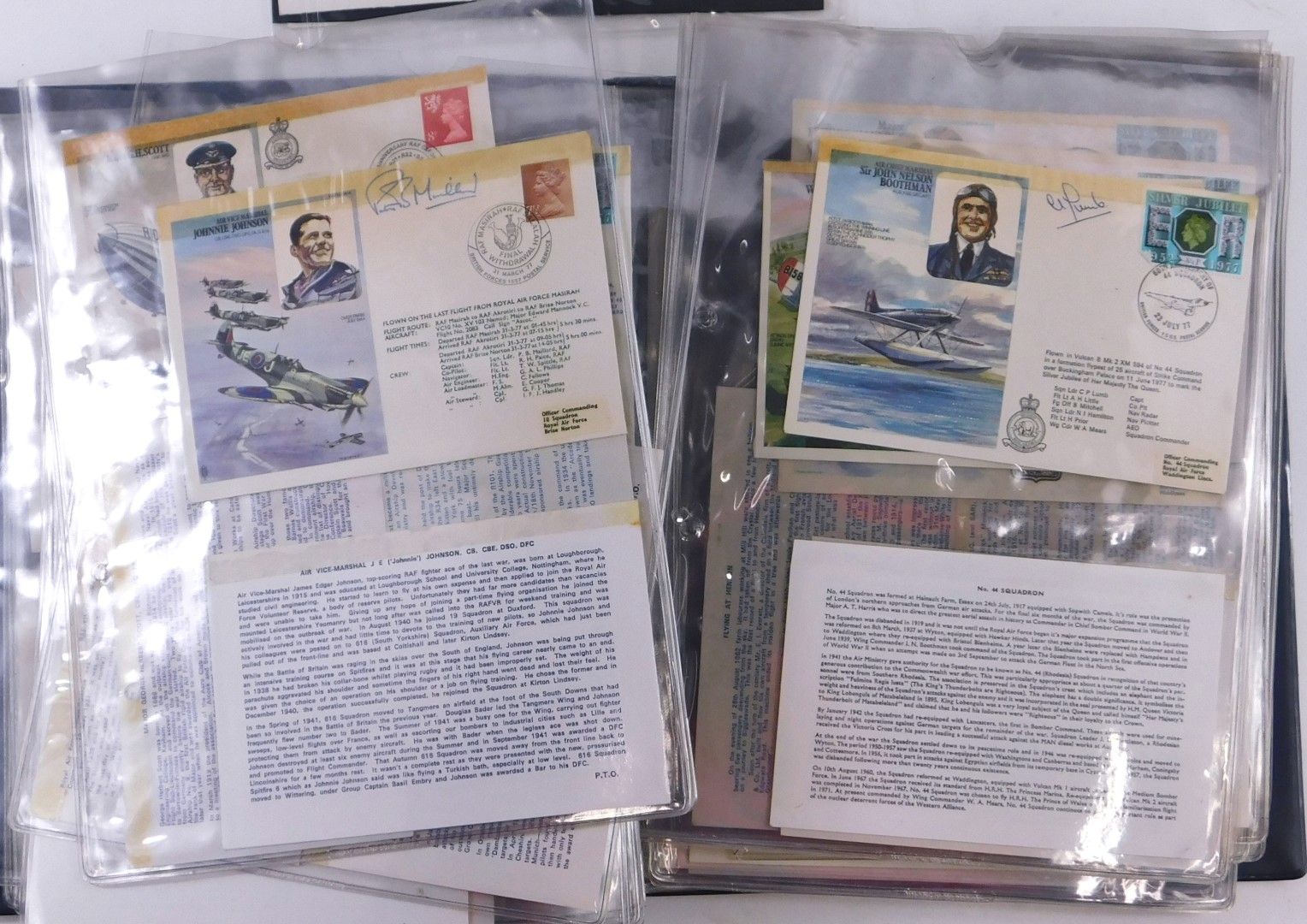 A quantity of first day covers, to include Aviation signed by various RAF and other aviators to incl - Image 2 of 4