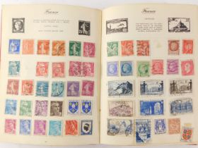 An album of stamps, to include German Second World War period, Britain mainly George V onwards, Comm