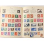 An album of stamps, to include German Second World War period, Britain mainly George V onwards, Comm