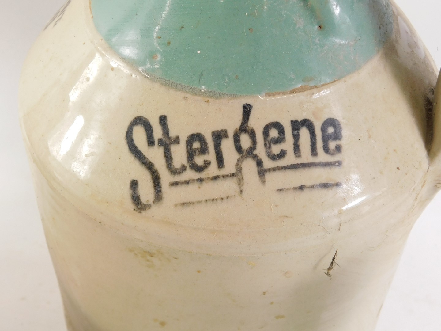 A Stergene stoneware flask for Markham's Brewers Gainsborough, etc. - Image 3 of 7