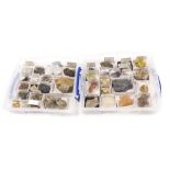 A quantity of mineral samples, etc. (2 boxes)