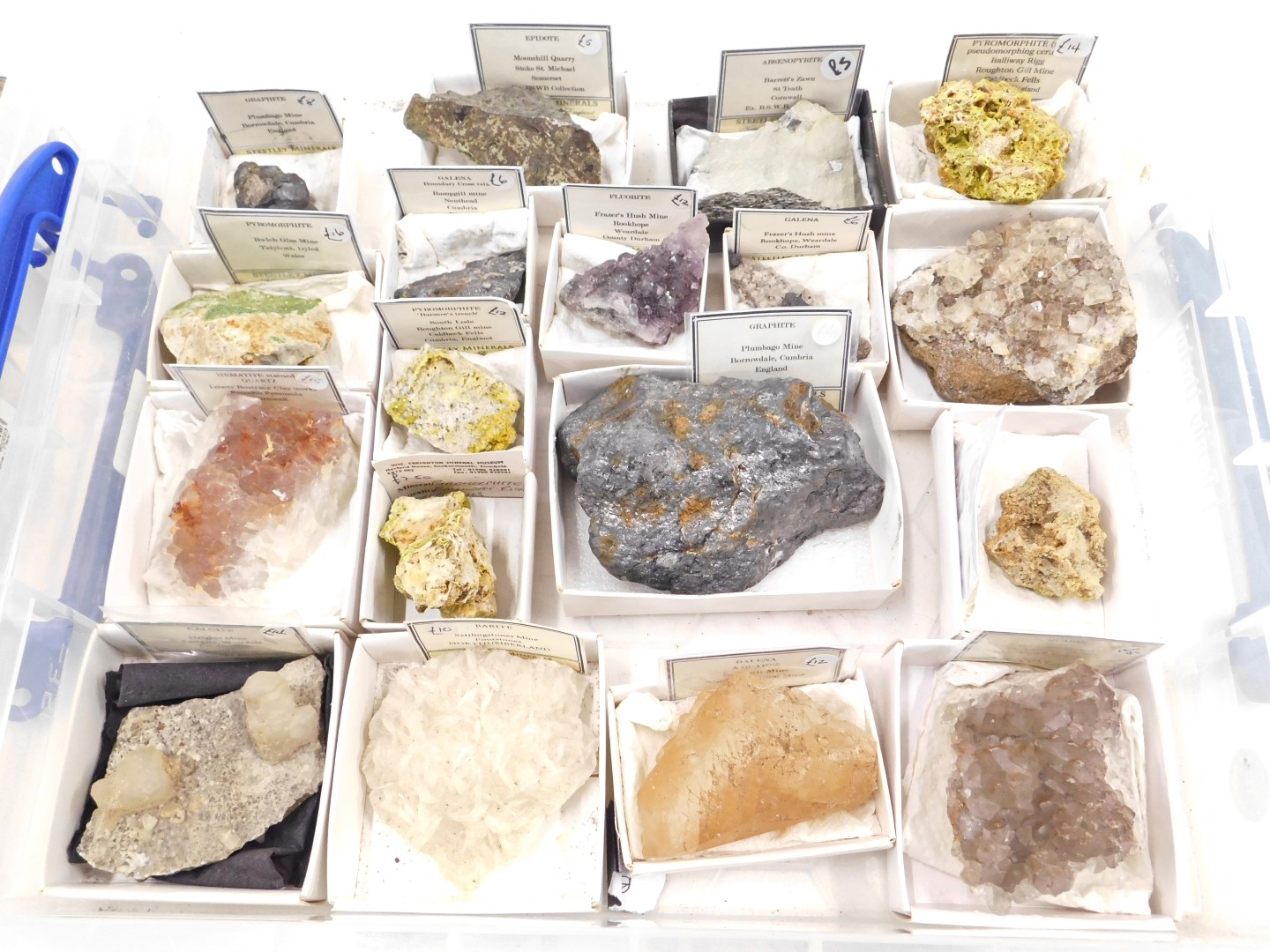 A quantity of mineral samples, etc. (2 boxes) - Image 2 of 3