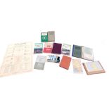 Miscellaneous ephemera, to include Daily Express Road Book, with maps, MG Magnet manual, manual for
