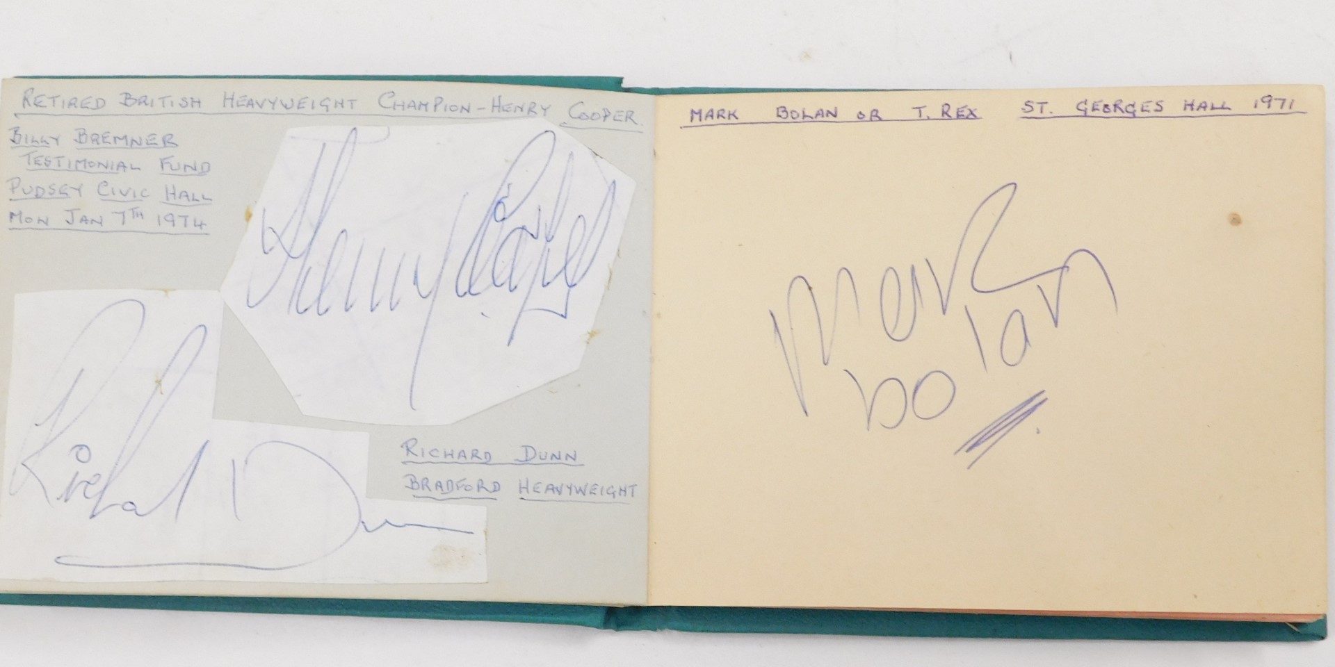 A collection of autographs, bearing the signatures of the actor Richard Todd, three members of Monty - Image 6 of 6