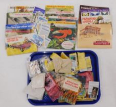 Cigarette cards, to include Prehistoric Animals, History of the Motorcar, Adventurers and Explorers,