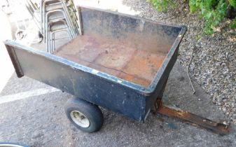 An Agrofab Utility 10 trailer.