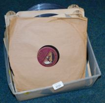 A group of classical HMV records, to include Paul Whiteman, Mozart, and others. (1 box)