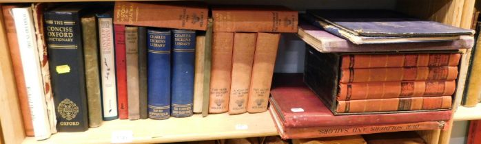 Popular History of The Great War by Hamilton, Charles Dickens Library, Oliver Twist, George V and Ed