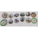 Collectors plates, to include train related Bradford Exchange plates, a Victorian jug, serving plate