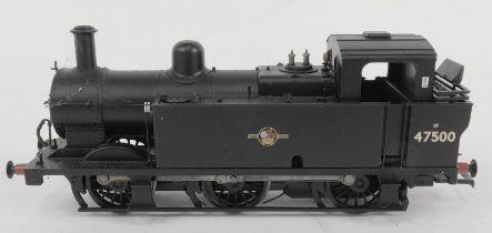 A Bachmann Branchline OO gauge class 3F Jinty tank locomotive, 0-6-0, 47500, BR black late crest, 32