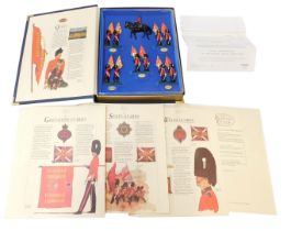 W Britain Trooping the Colour collectors models, in presentation pack.