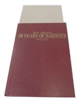 Kennedy (Rex). Ian Allen's Fifty Years of Railway 1942-1992, limited edition 60/500, with certificat
