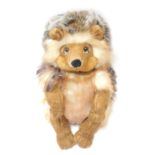 A Charlie Bears Bear House Bears Collection hedgehog, bearing label, BB183800, 31cm high.