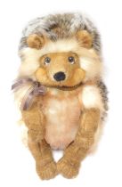A Charlie Bears Bear House Bears Collection hedgehog, bearing label, BB183800, 31cm high.