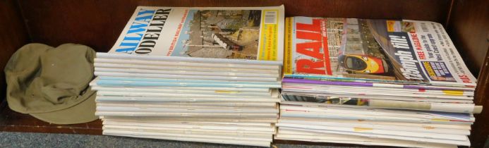 A group of Railway Modeler magazines. (1 box)