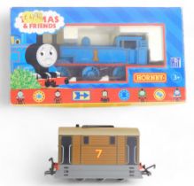 Hornby OO gauge Thomas and Friends Thomas the Tank Engine locomotive, 0-6-0, number 1, R351, and num