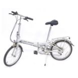 A City Lite Land Rover folding bicycle.