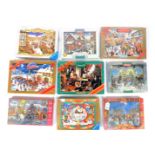 A group of Ravensburger and Waddington's puzzles, all relating to Christmas. (9)