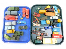 Dinky, Mettoy and other playworn diecast, including Dinky Super Toys fire engine, Dinky Super Toys p