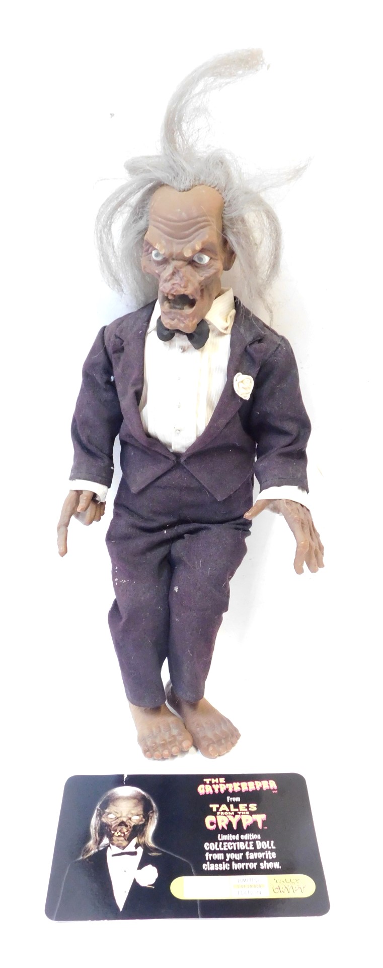 The Crypt Keeper Tales from the Crypt collectable doll.