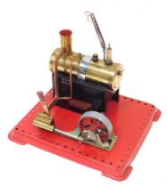 A Mamod steam traction model, 19cm high.