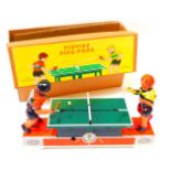 A Play Ping Pong modern Chinese tinplate toy, boxed.