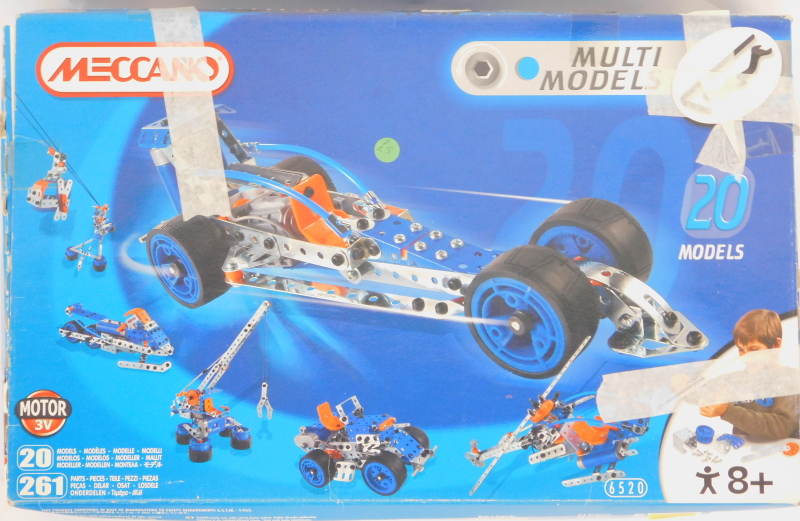 Meccano, to include Design 47700, set 7530, motorised construction set number 3, Meccano motorised h - Image 4 of 4