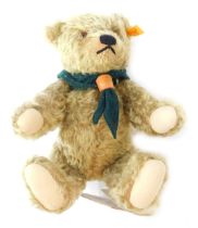 A Steiff Friends for Life Scouting Teddy bear, with Scouting, tag and ear tag, 18cm high.