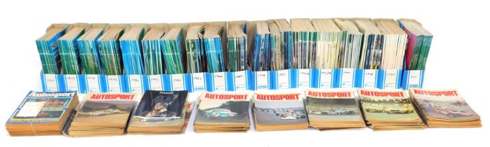 A collection of Motor Sport magazines, to include 1976 through to 1995, various editions. (5 shelves