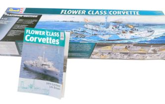 A Revell Platinum Edition Flower Class Corvette model number 05112, boxed and Illustrated Shipcraft