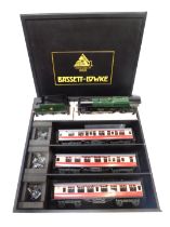 An Ace Train for Bassett-Lowke coarse scale O gauge Thames Clyde three rail train set, including 4-6