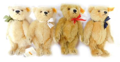 A Steiff plush blonde jointed British Isles Teddy bear, comprising England, Wales, Scotland and Irel