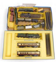 Hornby Dublo two rail train sets, including set 2030 diesel electric goods train two rail, and set 2