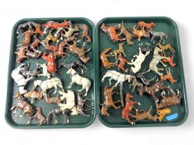 Britain's and other lead horses. (2 trays)