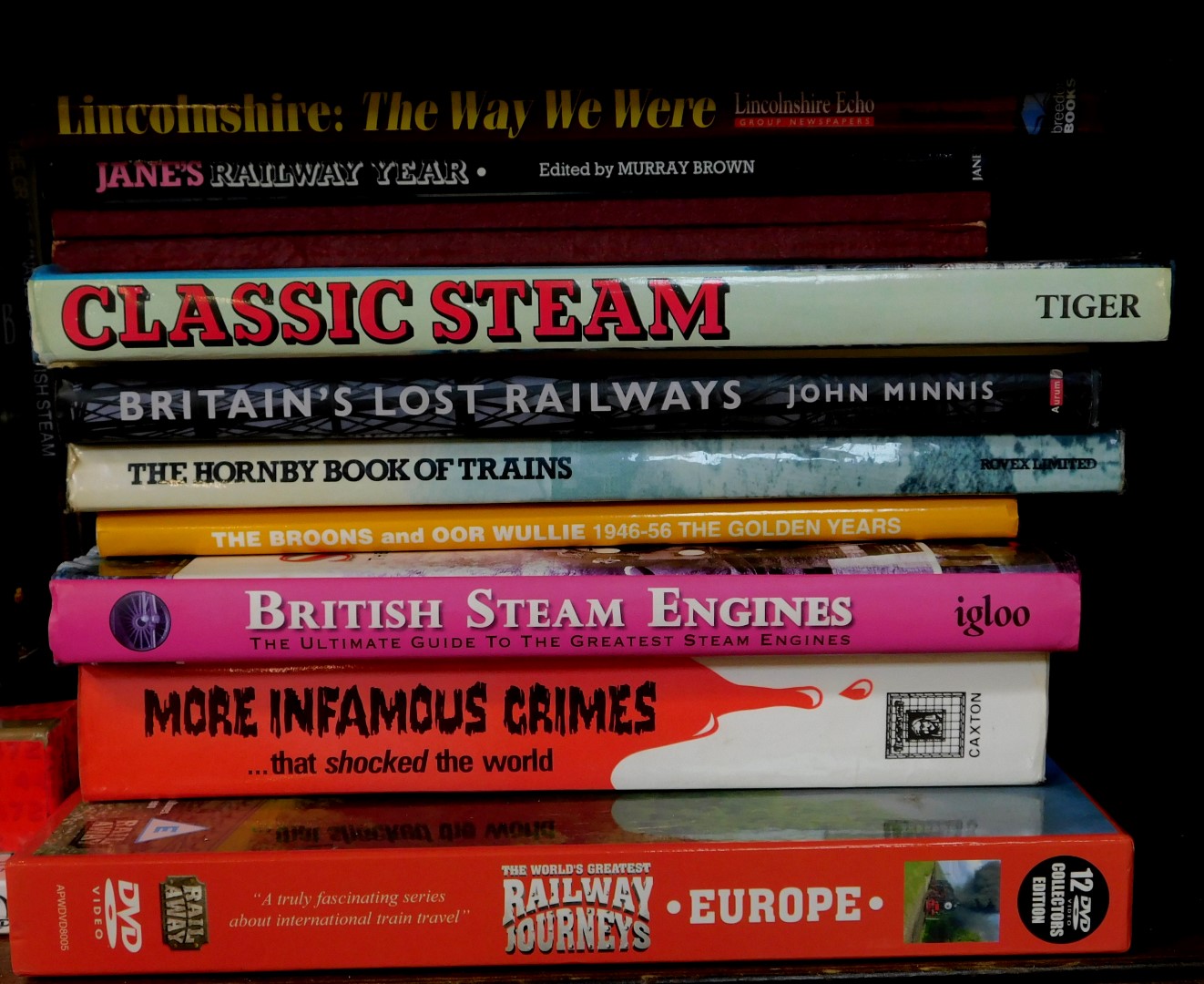 DVDs and books, to include British Steam Engines, The Ultimate Guide to Great Steam Engines, Britain - Image 3 of 4